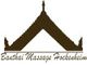 Logo von Banthai Massage Hockenheim mit stilisiertem Dach in Braun.