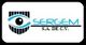 Logo de SERGEM S.A. DE C.V. con un diseño de ojo y escudo en colores negro y azul.