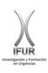 Logotipo de IFUR: dos arcos grises y texto "Investigación y Formación en Urgencias".