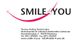 "Logo und Kontaktdaten von Smile4You Zahntechnik, Nürnberg, mit Telefonnummer und Webseite."