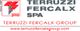 Logo di Terruzzi Fercalx Group con sito web e anno di fondazione, 1897, scritto a lato.