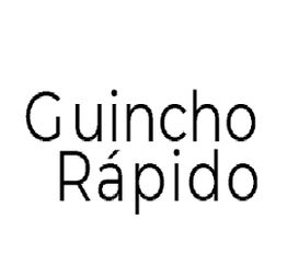 Texto "Guincho Rápido" em preto sobre fundo branco.