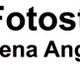 Logo des Fotostudios Lena Angelstein mit rotem Quadrat links und schwarzem Text rechts.