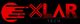 Red and black futuristic logo with the text "XLAR TECH."