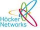 Logo mit bunten, sich überschneidenden Kreisen und Text "Höcker Networks".