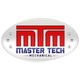 Oval logo with "MTM Master Tech Mechanical" in red and blue, with star accents.
