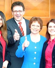 Das Team von Frank Finanz