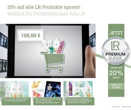 20% auf alle LR Produkte sparen!