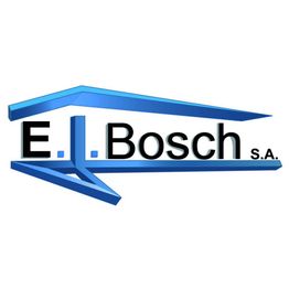 Logotipo de E.I. Bosch S.A. con diseño en azul y negro.
