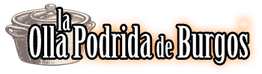 Logo de "La Olla Podrida de Burgos" con una olla de barro.