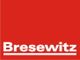 Rotes Logo mit dem weißen Text "Bresewitz" und einer darunterliegenden weißen Linie.