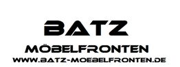Logo von Batz Möbelfronten mit Website-Adresse: www.batz-moebelfronten.de.