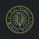 Logo of Las Vegas Mobile Notary with a feather and sunburst design.