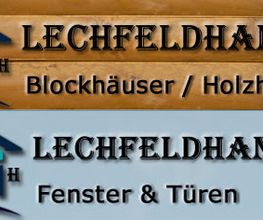 Lechfeldhandel Holzhäuser Logo