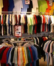 Große Auswahl an Textilien