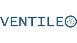 Text "VENTILE" in Blau mit Ventilator-Symbol im Buchstaben "O" auf weißem Hintergrund.