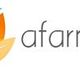 Logo di Afarma.it con un'icona stilizzata e colori blu, arancione e bianco.