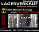 Lagerverkauf für Anzüge in Hagen, Öffnungszeiten: Fr. 12-18:30, Sa. 10-14, Enneperstr. 122.