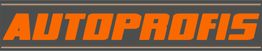 Orange Schriftzug "AUTOPROFIS" auf dunkelgrauem Hintergrund.