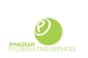 Grünes Logo von "Pingbar IT-Consulting Services" mit stilisiertem "P" auf weißem Hintergrund.