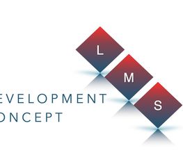 LMS Development Concept Logo