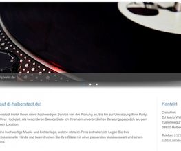 Diskothek DJ Logo