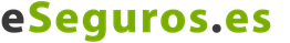 Texto "eSeguros.es" en verde y negro sobre fondo blanco.