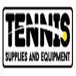 Logo reading "Tennis Supplies and Equipment" with a yellow tennis ball graphic.