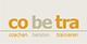 Logo mit Text: "co be tra" und den Worten "coachen beraten trainieren" darunter.