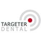 Logo mit konzentrischen Kreisen und rotem Punkt, Text: "TARGETER DENTAL".