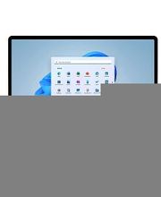 Pantalla de computadora con el menú de inicio de Windows 11 abierto.