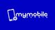 Logo: "My Mobile Repair" mit Smartphone und Zahnrad auf blauem Hintergrund.