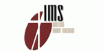 Logo mit Kreuz und dem Text "IMS Israel and the Middle East".