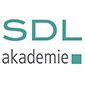 Logo mit Text "SDL akademie" in grüner Schrift auf weißem Hintergrund.