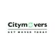"Citymovers logo with 'Get Moved Today' slogan and green recycling symbol for the letter O."