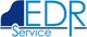 Logo con testo "EDR Service" e silhouette di un camion blu a sinistra.