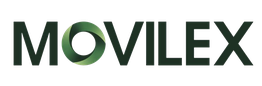 Texto del logo: MOVILEX en letras verdes.