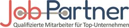 Logo von "JobPartner" mit Slogan: "Qualifizierte Mitarbeiter für Top-Unternehmen".