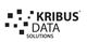 Logo von Kribus Data Solutions mit quadratischen Pixeln links.