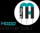 Logo von "Hopp Klavierbau" mit stilisierten Klaviertasten und Text "Klavier- und Cembalobauer".