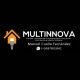 Logotipo de Multinnova con una casa y un pincel. Contacto: Manuel Cuella Fernández.