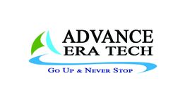 Advance Era Tech logo with sail graphic and "Go Up & Never Stop" slogan.