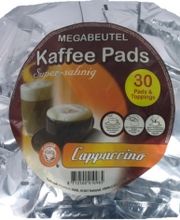 Cafeclub Cappuccino Pads 30 x Pad, 30 x Topping
