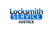 Blue and black logo with the word "SERVICE" in white, and "RECRUITMENT" above it.