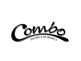 "Logotipo de Combo Escuela de Música, letras negras sobre fondo blanco."