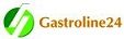 Logo von Gastroline24 mit grünem Kreis und weißem Design.