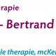 Logo met tekst: "Lodewick-Bertrand-Schepers, Manuele therapie, McKenzie, orthopedische revalidatie".