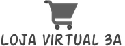 Carrinho de compras com o texto "Loja Virtual 3A".