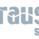 Logo mit dem Text "elbrausch studios" in hellgrauer Schrift auf weißem Hintergrund.