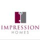 Logo of Impression Homes with a key symbol in maroon and gray.